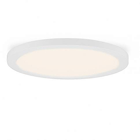 Mextronic Aufbaupanel Deckenpanel LED Einbau/Aufbau Panel Aura rund Warmweiß 24W (W) Ø 290mm