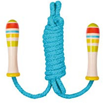 Spiegelburg Springseil Bunte Geschenke hellblau