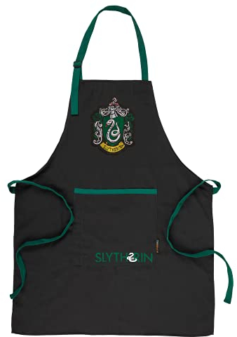 Cinereplicas Harry Potter - Tablier Serpentard - Large poche - Licence Officielle Warner Bros Harry Potter - Taille unique