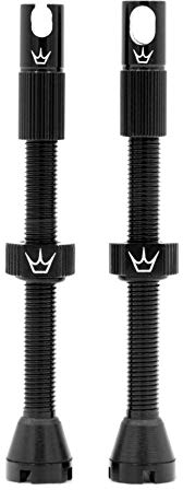 Peaty's X Chris King MK2 Válvulas sin cámara Presta Bicicleta, Unisex, Negro, 60mm
