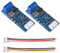 ALMOCN 2 Stück TTL auf RS485 Adaptermodul 3,3 V 5 V 485 auf TTL Signal Single Chip Serial Port Level Converter Borad mit RXD, TXD Anzeige