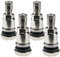 C CARBONADO 4 Stück 11,3mm Aluventil X1 Series MS525AL PKW Universal Ventil Felgenventile Metallventil Leicht
