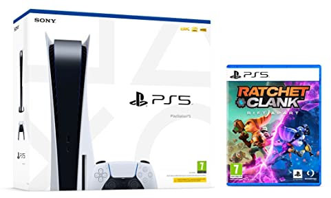 PS5 Console Sony PlayStation 5 - Standard Edition, 825GB SSD, 60FPS, 4K, HDR (Avec lecteur)