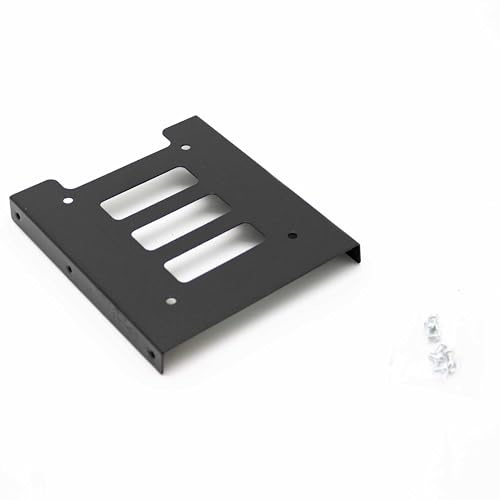 SIMPLETEK - Caddy per Hard Disk HDD SSD from 2.5 to 3.5 | Staffa di Montaggio Adattatore Disco da Portatile A Fisso Bracket 2.5 TO 3.5 Adapter con Viti per Case