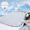 FINEVERNEK Copri Parabrezza Auto,Parasole Parabrezza Auto,Parabrezza Auto Sole,Parasole Auto Parabrezza Magnetico,Copri Parabrezza Auto Anti UV,Adatto la Maggior Parte dei Veicoli