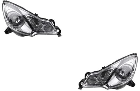 Johns, Scheinwerfer Halogen passend für Citroen C3 DS3 11/2009- H7 H1 Satz Links Rechts