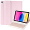 Teclado para iPad 10 Generación 2022/11 Generación A16 2025 (10.9/11 Pulgada), QWERTY Español Ñ, Bluetooth Magnéticamente Funda Teclado para iPad 10/11 Gen, con Lapiz de Ranura y Despetar/Dormir Auto