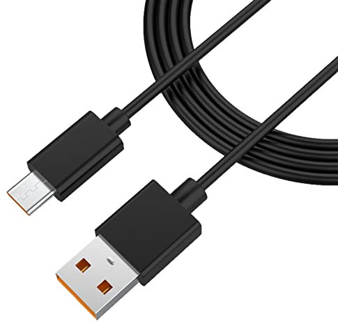 Toxaoii Cavo di ricarica USB tipo C compatibile con cuffie Jabra Elite 3 4 7 Pro Elite 75t Elite 85t Elite 85h, Elite Active 75t Auricolari Evolve2 30 65 75 (3,3 FT)
