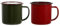 Cabilock 2 tazze da tè stile retrò tazze da caffè vintage smaltate tazze coppia anniversario matrimonio Natale San Valentino regali