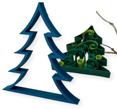 Hanne Olesen: Quilling Tool, Tannenbaum klein 10 mm