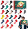 Socken Adventskalender, 24 Paare Weihnachten Socken Damen Erwachsene,Weihnachtssocken Adventskalender 2024 Socken