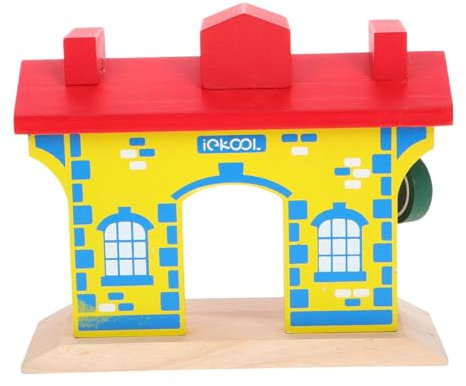 HEMOTON Holzeisenbahn-Set Gleise Jungen Und Mädchen Spielzeug Gleis Spielzeug Spielzeugeisenbahn-Set Gleise