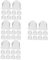 Toddmomy 4 Ensembles Huile Tondeuse Mousseux Transparent Pour Carburation Accessoires De Tondeuse Et Débroussailleuse Remplacement Pratique Et Fiable Pour Équipement De Jardin 10 Pièces * 4