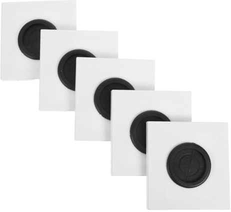 SEWACC 5 Pezzi Piastra Passacavi Parete Tipo Gomma per Gestione Copertura Elettrica Decorativa in Plastica Resistente e Ufficio