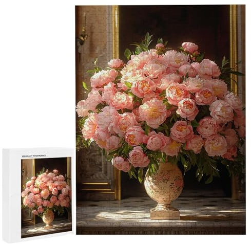 Puzzle für Erwachsene 6000 Teile Rosa Blumen 179 x 105cm Puzzles für Erwachsene Pädagogisches Spiel Herausforderung Spielzeug 6000 Teile Puzzles für Kinder Als Geschenk und Wanddekoration l-198