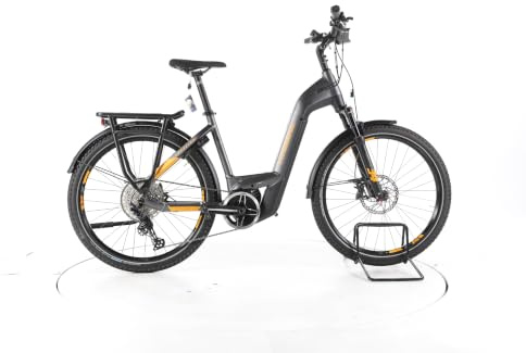 HAIBIKE E Bike Trekking 10 Trekking E-Bike Damen Herren 28 Zoll Elektrofahrrad, Bosch 85 Nm 625 Wh, 12 Gänge, Hydraulische Scheibenbremse 171-179 cm schwarz (Generalüberholt)
