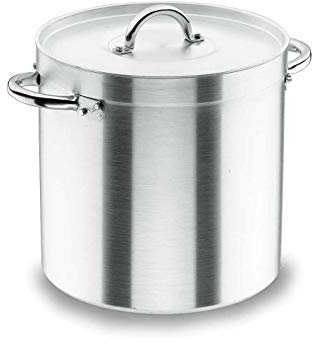 LACOR - 20130 - Olla Recta con Tapa Chef Aluminio 30 cms
