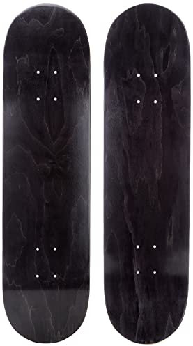 Ridge Skateboards Unisex Ridge Concave Deck- Black Design 31.5x 7.75 Skateboard Deck, Schwarz, 31.75 Inch EU