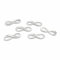 Verbinder als Infinity in Platinfarben, 24mm, 6 Stück