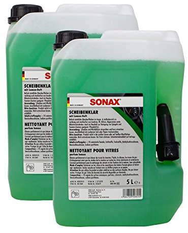 SONAX 2X 03385050 Scheibenreiniger ScheibenKlar 5L