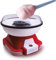 Richard Bergendi Zuckerwattemaschine | Retro Cotton Candy Gerät für Zuhause | Verwendung von gewöhnlichem Zucker oder harten Bonbons ohne Zucker | 500 W rot