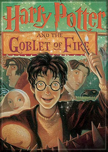 Ata-Boy Harry Potter and The Goblet of Fire Book Cover 2.5 x 3.5 Magnet for Refrigerators and Lockers…