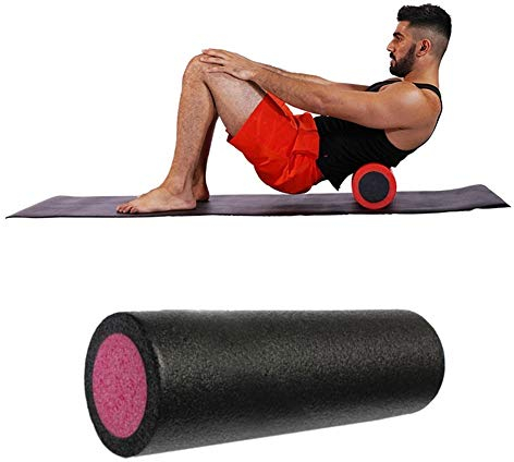 WESDOO Faszienrolle Wirbelsäule Rückenrolle Lange Große Schaumstoffrolle Rückenmassagerolle Hochdichte Schaumstoffrolle Beinrolle Schaumstoffrolle 8,60cm
