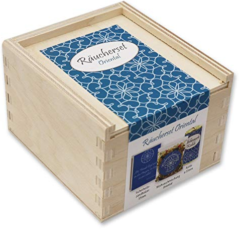 Florex Räucherset - Oriental - Zündhölzer Weihrauchmischung Oriental + Weihrauch Kohle