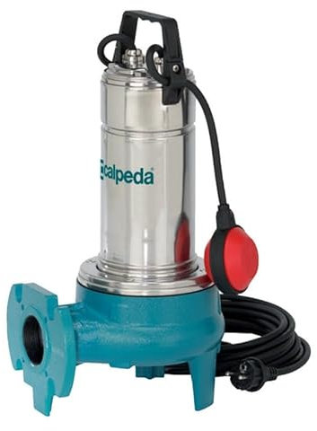 Pompe de relevage Calpeda GQVM509 0,75 kW à roue vortex sortie horizontale jusqu'à 27 m3/h monophasé 220V
