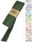 Sandras-Bastelladen Schrägband/Einfassband Baumwolle Uni gefalzt 5m x 20mm 520-Mossgrün
