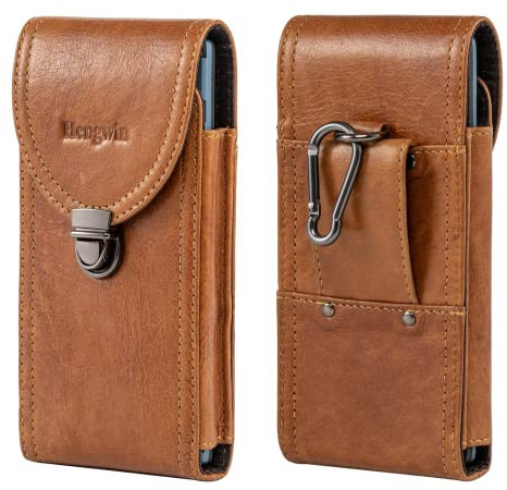 Hengwin Handy Gürteltasche Samsung Galaxy S23 Ultra S23 S23+ Handyhülle Handytasche Gürtel S22 S21 S20 Fe A53 A12 A51/ iPhone 15 14 13 12 Pro Max iPhone 15 14Plus Gürtelschlaufe Holster Mit Gürtelclip