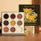 Afflano Natürlichem Nude Lidschatten-Palette Matt Schimmer Eyeshadow-Palette Nude-Ton Ultra Pigmentiert, Mischbar, Professionelle Nude Warme Bronze Neutrale Rauchige Lidschatten Kleine Make-Up-Palette