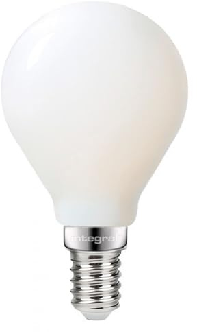 Integral ILGOLFE14NC048 1.8w LED Golf Ball Bulb, 2700K, frosted, non dimmable, E14, 250lm =25w
