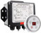 HMULTI Dampfdusche-Generator 1Set digitales Bedienfeld mit LCD Screen Spa Combo Wasserluftmassage Badewanne Whirlpool Controller Kits Hohe Effizienz und Energieeinsparung