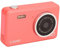 Fotocamere Digitali Point Shoot, Videoregistratore Full HD 2.5K 48 MP Fotocamera Selfie, Mini Videocamera Compatta con Zoom Digitale 8X per Principianti per Bambini (Rosa)