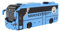 FOCO Officially Licensed Manchester City FC Football BRXLZ Bricks 3D Coach Toy Model - Premier League Construction Toy - 1347 Pieces - Ages 12+ - Sports Merchandise