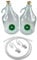 Glass Demijohn Set with Screw Cap - 2 x 5L Natural Carboys for Wine & Mead Making Kit with Airlock, Bung - Complete Demijohns Wine Making Kit, Including Syphon Tube. Set by MYPURECORE