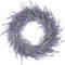 45cm/18 Lavender Wreath for Front Door, Artificial Spring Summer Wreath Multipurpose Decorative Garland Spring Summer Door Wreaths Outdoor All Year Decor