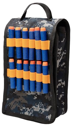 Munitionstasche mit Schlaufen für Darts und Gürtelschlaufe - Dart-Blaster-Modding und Zubehör