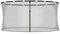 Baunsal® Trampolin Sicherheitsnetz Ø 396 cm (FGIS) für 12 Netzstangen Netzhöhe 180 cm Ersatzteile Netz Schutznetz Kindertrampolin Ersatznetz Gartentrampolin Outdoor