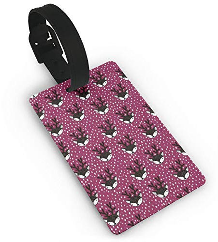 Gepäckanhänger mit niedlichem Hirsch-Motiv, Etikett, Kreuzfahrt-Instrument, Tasche, Kofferanhänger