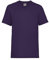 Generico T-Shirt Kids Valueweight T Maglietta da Bambino Manica Corta Cotone 100% - 1 Maglietta MOD. FRU 61-033-0 (9-11 Anni, Viola)