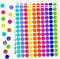 2400 Stück Smile Aufkleber Sticker Klein,Emoji Sticker Belohnungssticker Meme Sticker Lehrer, Süße Emoticon Sticker Smile Sticker Belohnung Smile Sticker für Lehrer Moderationskarten für Kinder