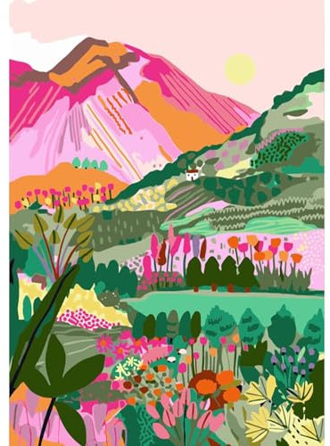 yosiio Peinture par Numéros pour Adulte, Kit de Peinture à l'huile sur Toile Bricolage pour Enfant, DIY Peinture Acrylique pour Adultes débutants Facile sur Toile 40×50cm (solaire)