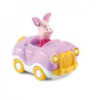 Voiture Cabriolet Magique de porcinet, Version française - Jouet Collection Winnie et Ses Amis - Set tut tut Bolide et Une Carte Tigre