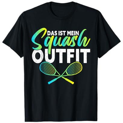 Das Ist Mein Squash Outfit Lustiges Squash T-Shirt
