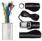 Kunray Brushless Motor Controller Kit 24V 36V 48V Controller 350W Ebike Controller mit LCD Display Bedienfeld Brushless Controller 36V Controller and Throttle E Roller Controller für Elektroroller