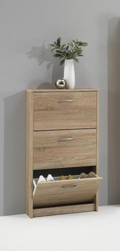 Wohnorama Step 3 Schuhkipper Eiche | Sonoma | B/H/T: 59/105 / 17