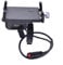 30W Electric Bicycle USB Charger, Phone Mount Adapter For 36-48V E-Bike Scooter Motorcycle Waterproof 2Pin Aluminum Alloy Black(5V 2.1A 12W)