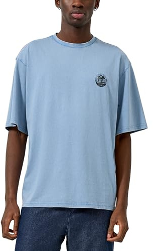 QS Gewaschenes T-Shirt im Relaxed Fit